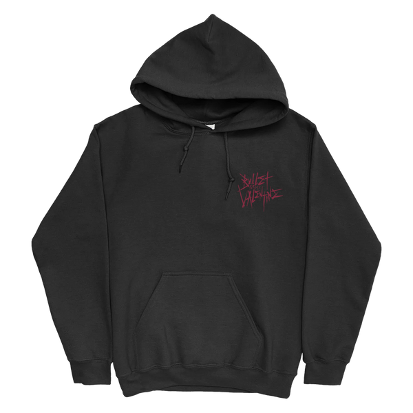Bullet Floral Skull | Black Hoodie – Bullet For My Valentine