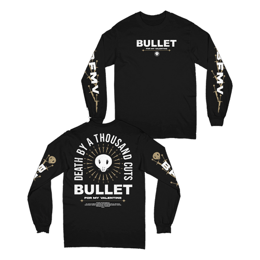 Thousand Bullets Black Longsleeve Tee